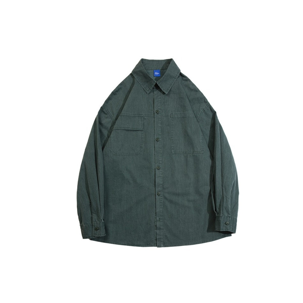 Unisex Shirt Vintage Pure Cotton Coat