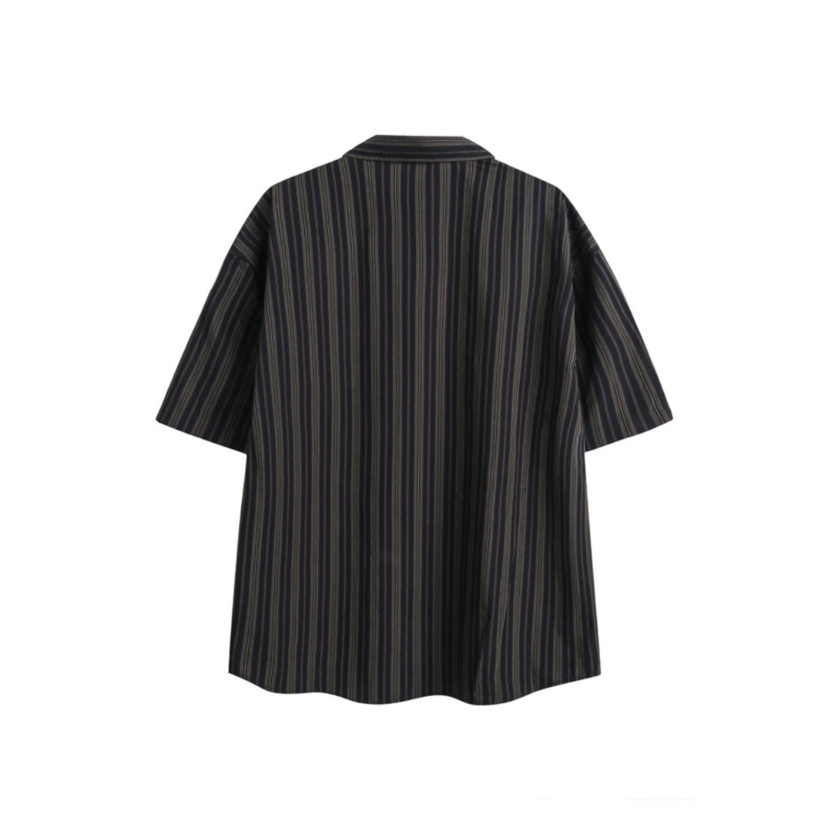 Unisex Shirt Loose Striped Shirt