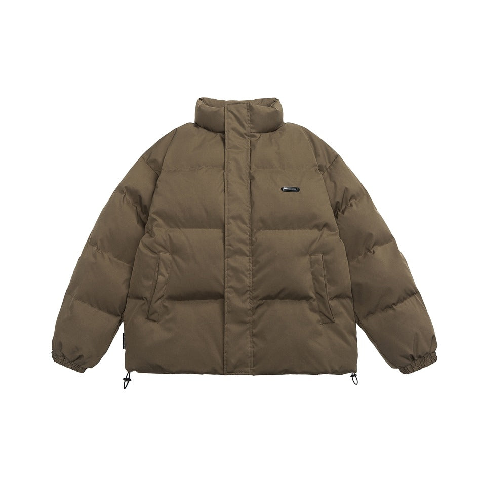Unisex Coat Youth University Style Coat Winter Cotton-Padded Coat
