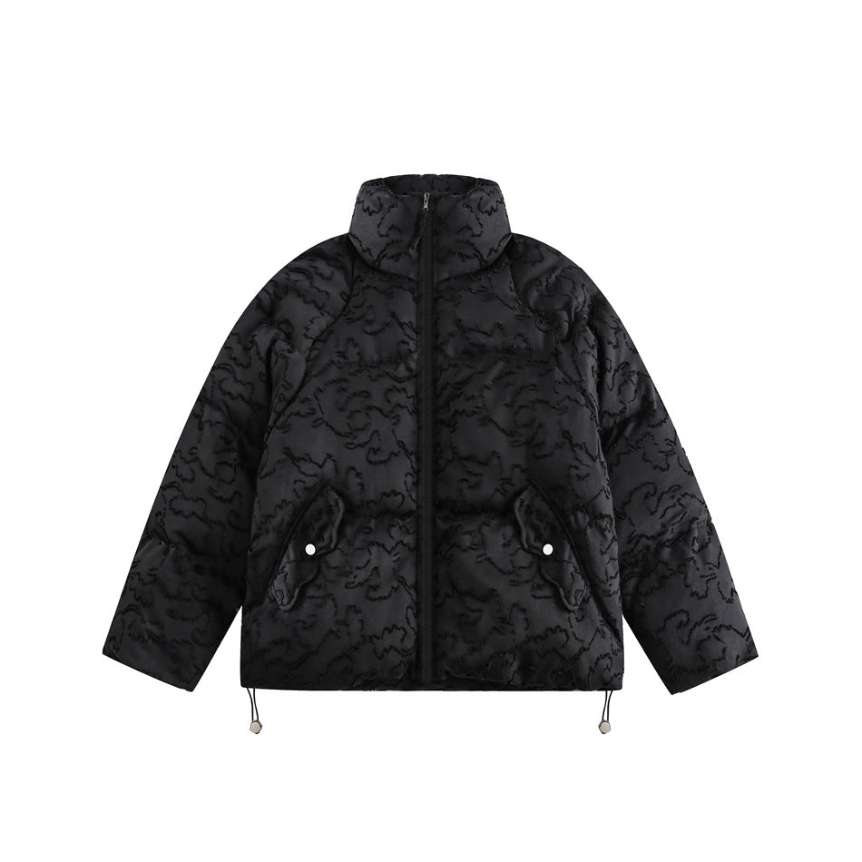 Unisex Coat Cotton-Padded Casual Couple Coat