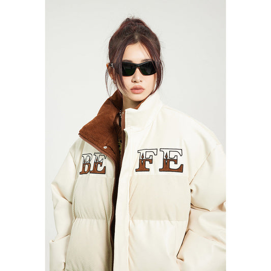Unisex Coat Unisex Thickened Warm-Keeping Cotton Clothing