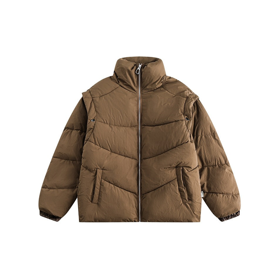 Unisex Coat Winter Thick Cotton Clothing Stand Collar