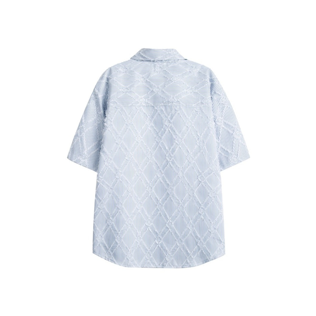 Unisex Shirt Striped Loose