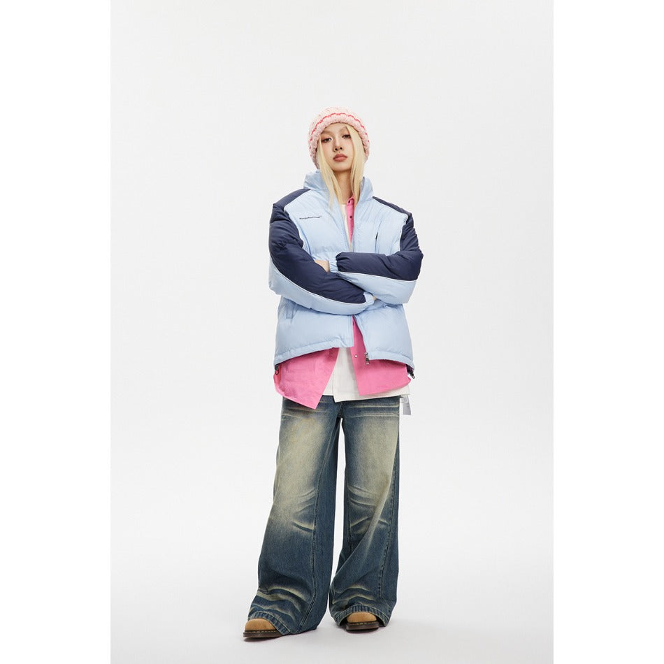 Unisex Coat Cotton-Padded Clothes All-Matching Loose and Warm Couple