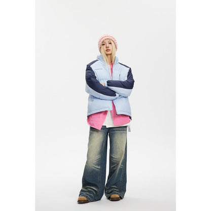 Unisex Coat Cotton-Padded Clothes All-Matching Loose and Warm Couple