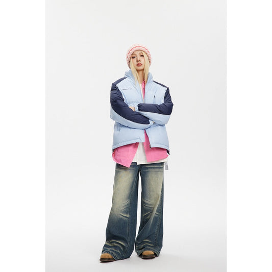 Unisex Coat Cotton-Padded Clothes All-Matching Loose and Warm Couple