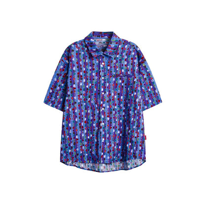 Unisex Shirt Personal Leisure Printed Loose Summer