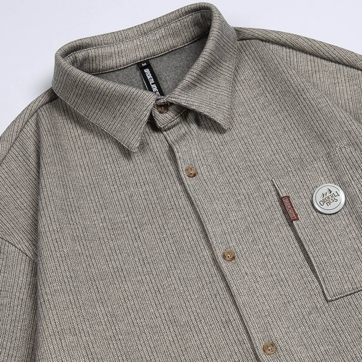 Unisex Shirt Retro Loose Casual