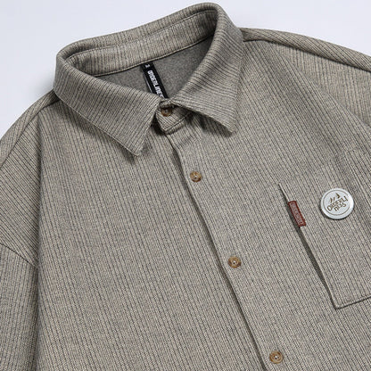 Unisex Shirt Retro Loose Casual