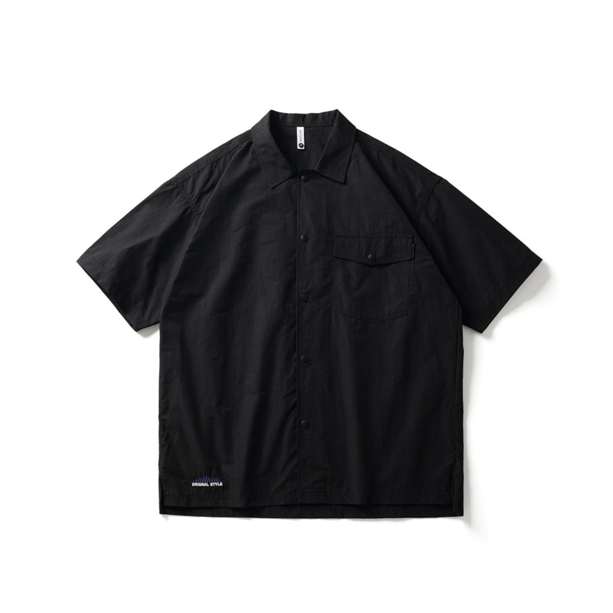 Unisex Shirt Vintage Loose Lapels