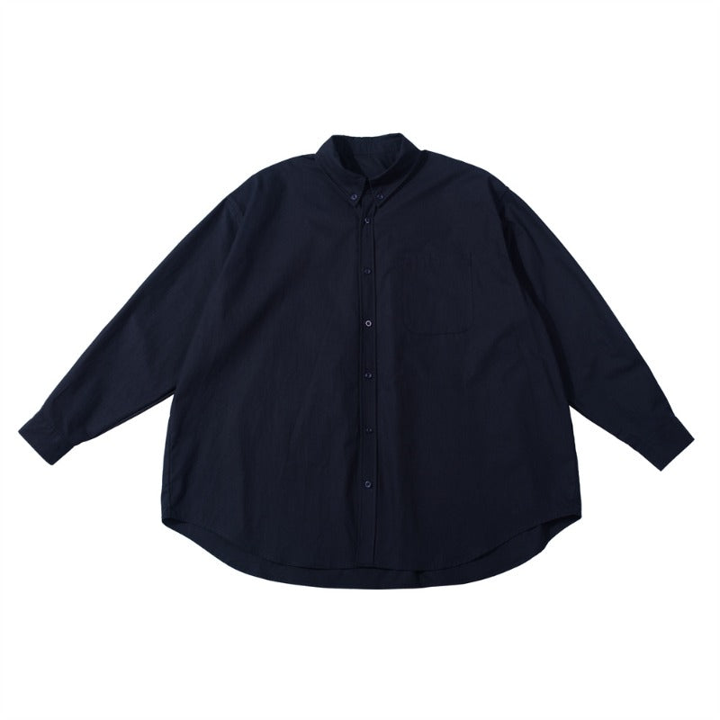 Unisex Shirt Cityboy Cotton Baggy Coat