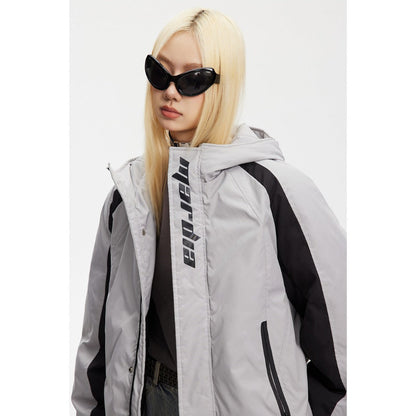 Unisex Coat Loose Thick Couple Cotton Clothes Winter