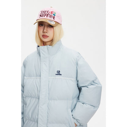 Unisex Coat Youth University Style Winter Cotton-Padded Coat Thickened