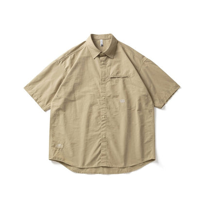 Unisex Shirt Vintage Coat Loose