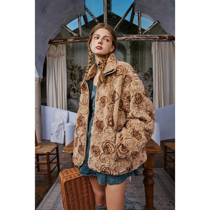 Unisex Coat Winter Plush Warm Coat