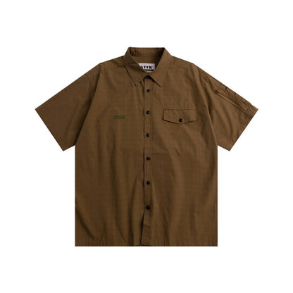 Unisex Shirt Retro Loose Summer