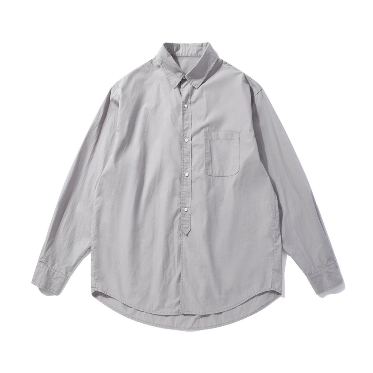 Unisex Shirt Retro Simple Loose Summer