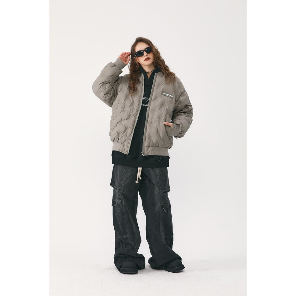 Unisex Coat Versatile Winter Thick Cotton-Padded Coat