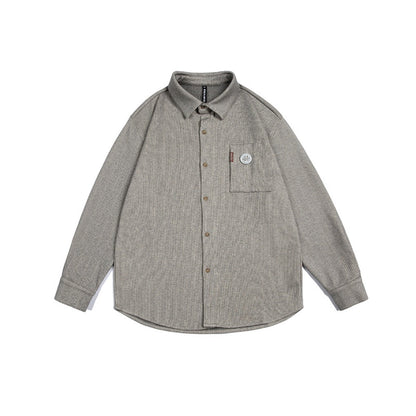 Unisex Shirt Retro Loose Casual
