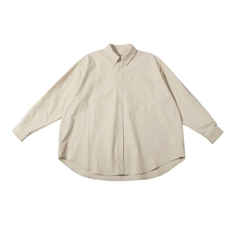 Unisex Shirt Cityboy Cotton Baggy Coat