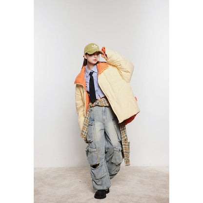 Unisex Coat Winter Warm Couple Loose