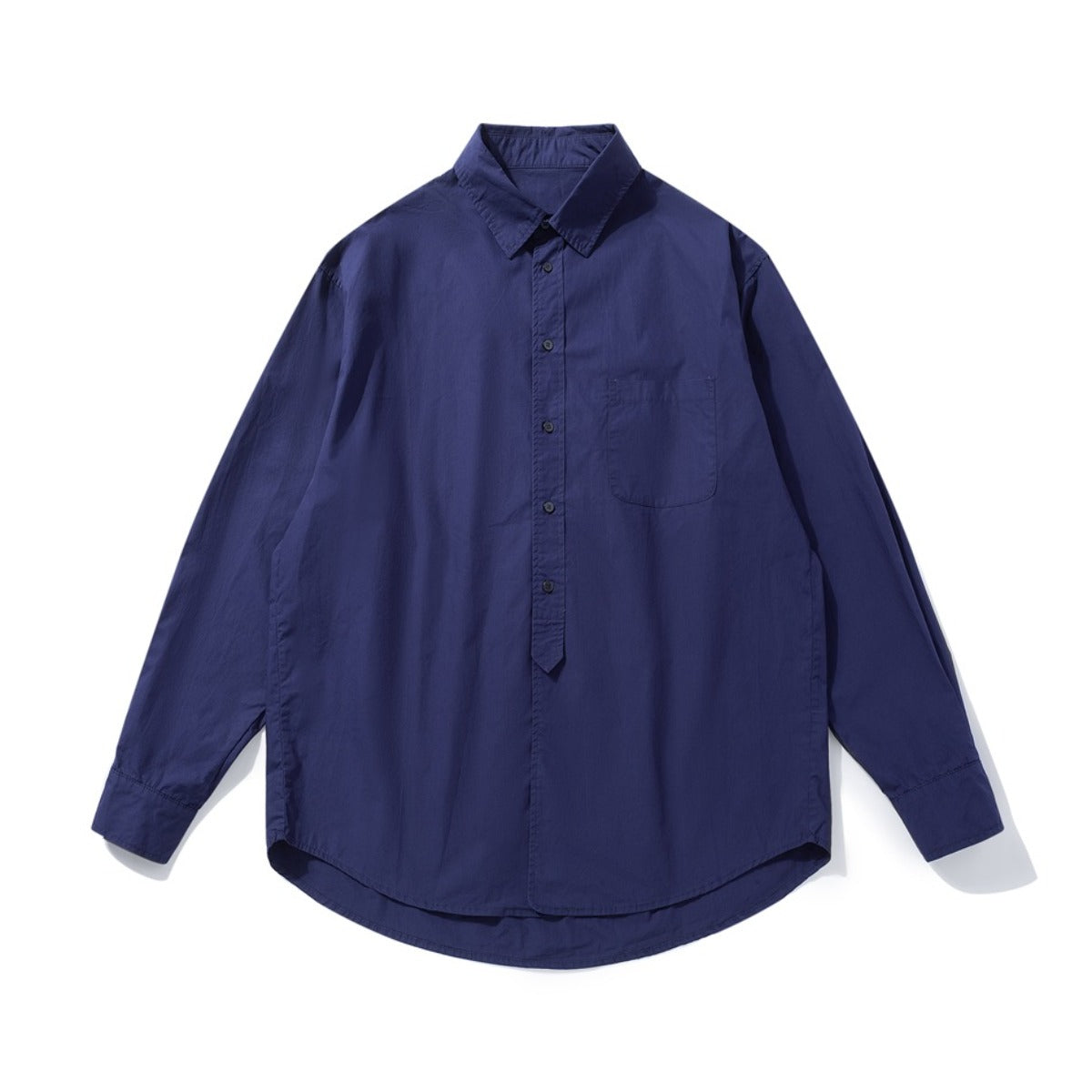 Unisex Shirt Retro Simple Loose Summer