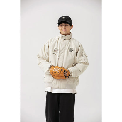 Unisex Coat Pilot Loose Couple