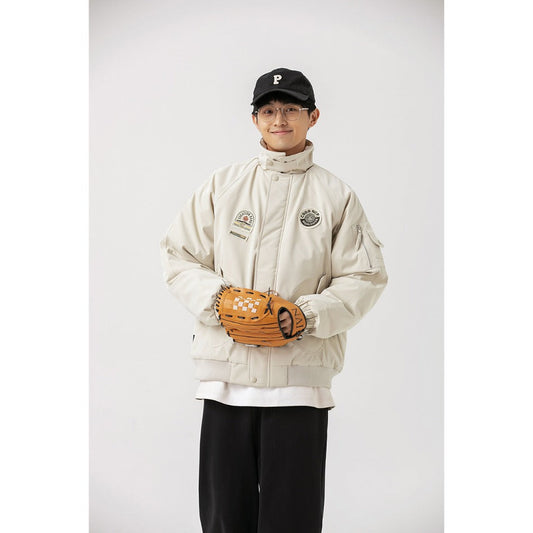 Unisex Coat Pilot Loose Couple