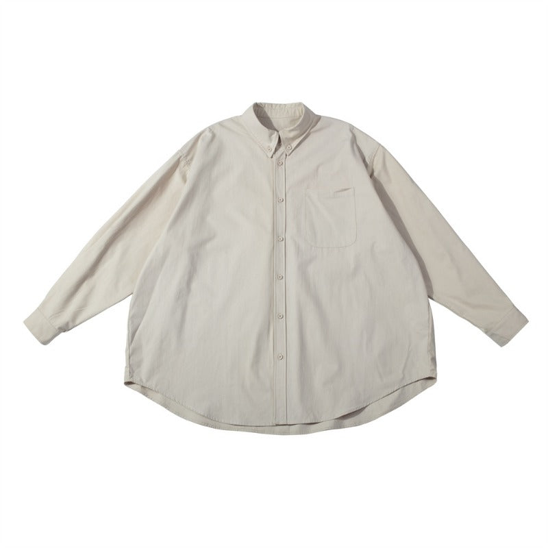 Unisex Shirt Cityboy Cotton Baggy Coat