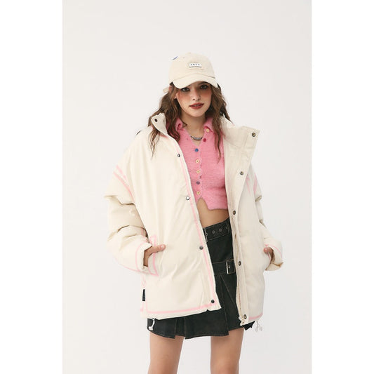 Unisex Coat Youth University Style Versatile Winter