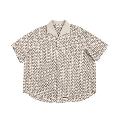 Unisex Shirt Retro Loose Summer