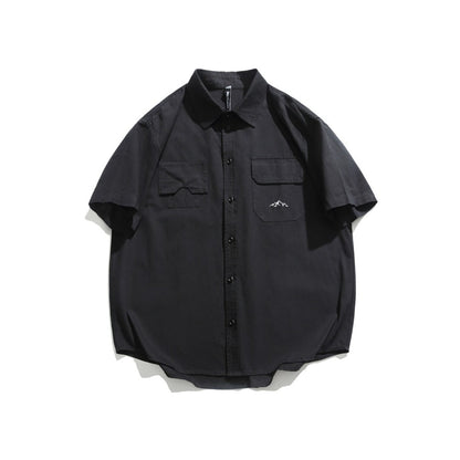 Unisex Shirt Retro Loose Fashion