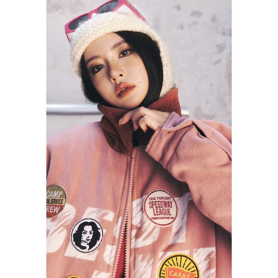 Unisex Coat Vintage Coat Loose Cotton Coat