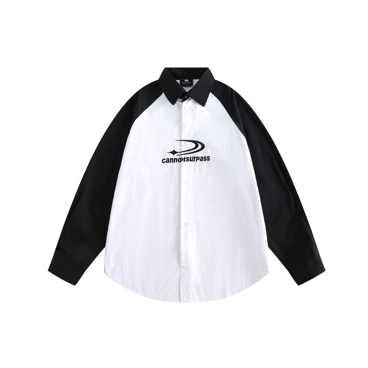Unisex Shirt Loose Long Sleeve Shirt