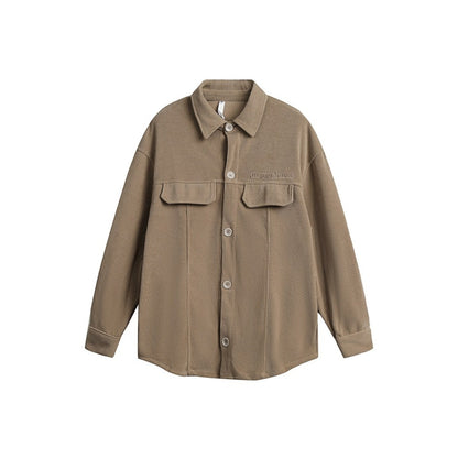 Unisex Shirt Retro Loose All-Match Casual