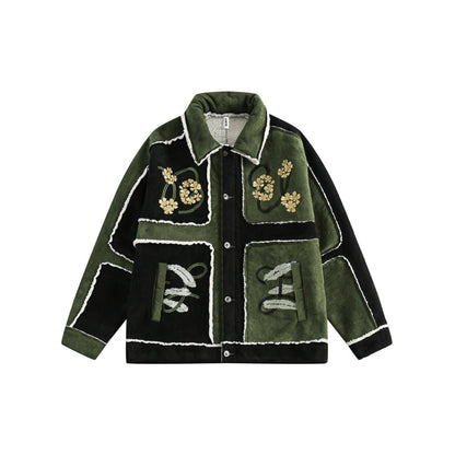 Unisex Coat Loose Winter Cotton Dress