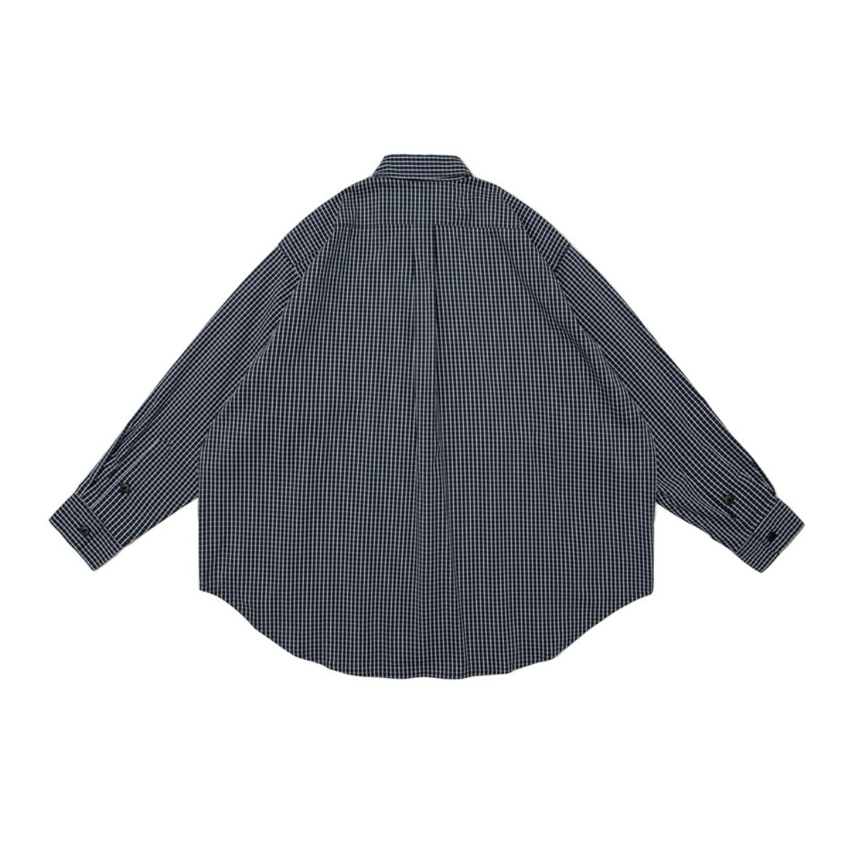 Unisex Shirt Cityboy Retro Small Plaid Loose Casual
