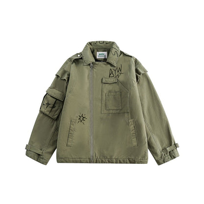Unisex Coat Overalls Loose Winter Cotton Dress