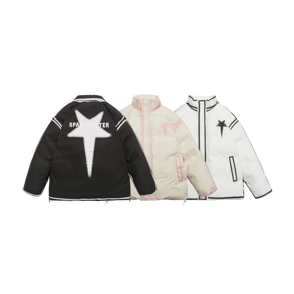 Unisex Coat Youth University Style Versatile Winter