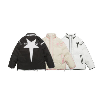 Unisex Coat Youth University Style Versatile Winter