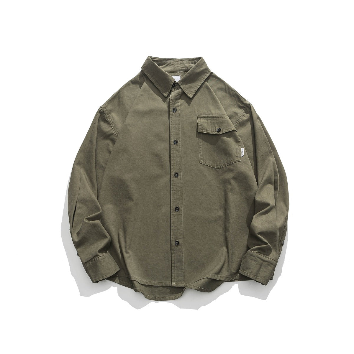 Unisex Shirt Retro Baggy Coat Casual