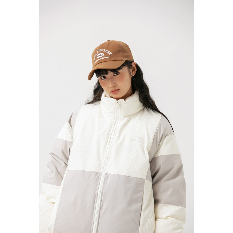 Unisex Coat Cotton-Padded Coat Thickened Loose-Fitting Jacket