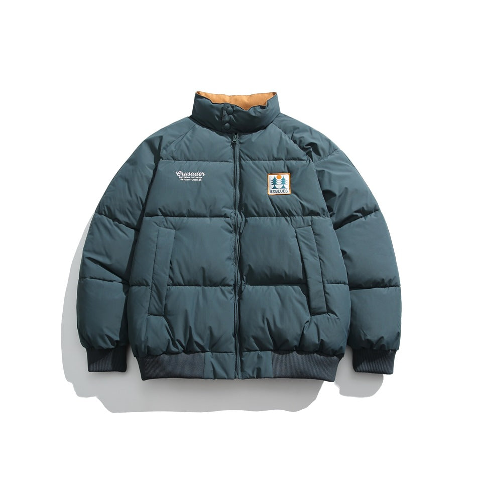 Unisex Coat Winter Thick Cotton-Padded Coat Couple