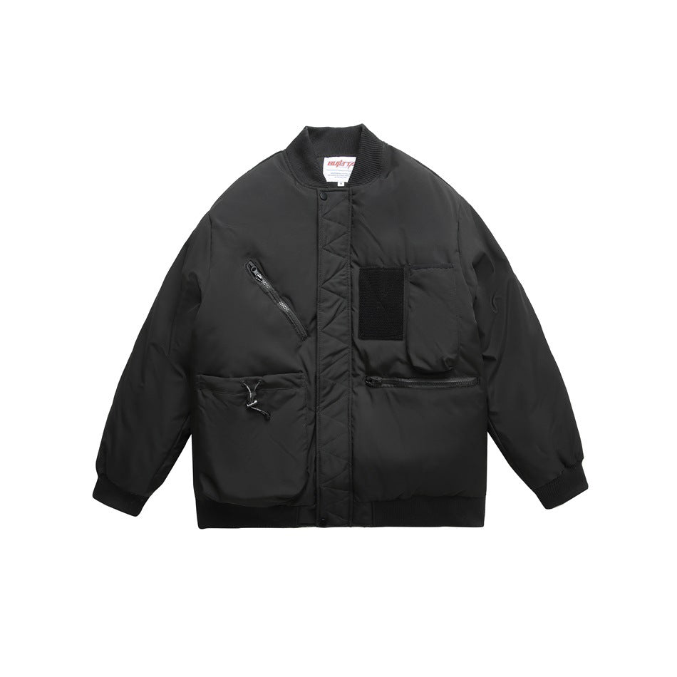 Unisex Coat Winter Warm Couple Loose