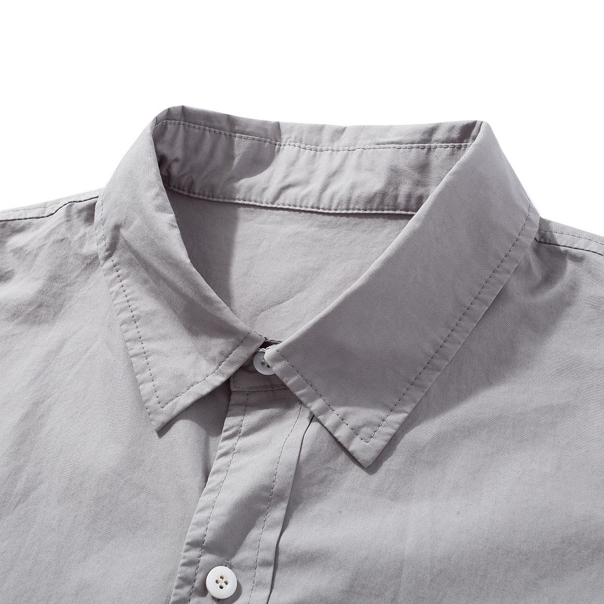 Unisex Shirt Retro Simple Loose Summer