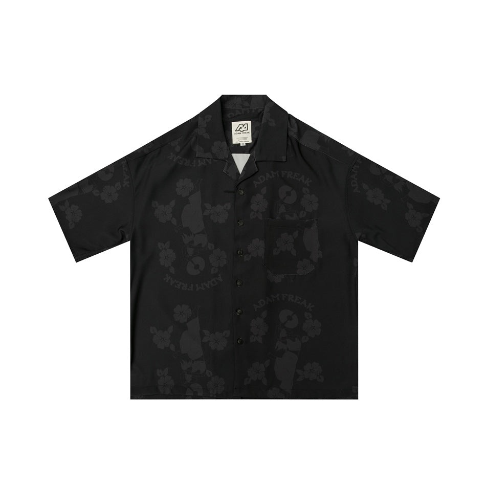Unisex Shirt Casual Loose Hawaii
