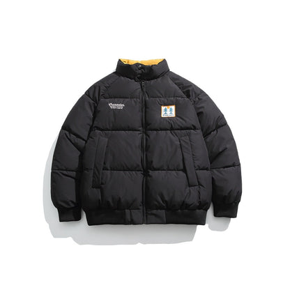 Unisex Coat Winter Thick Cotton-Padded Coat Couple
