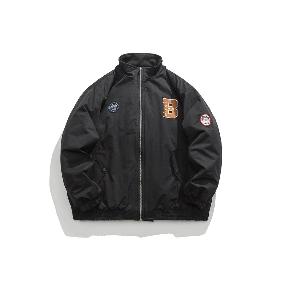 Unisex Coat Winter Bomber Jacket Couple