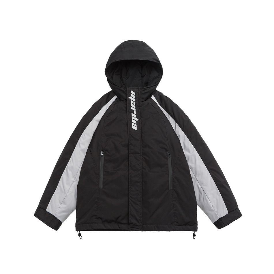 Unisex Coat Loose Thick Couple Cotton Clothes Winter