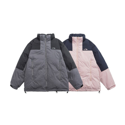 Unisex Coat Outdoor Student Loose Thick Coat Cotton-Padded Jacket